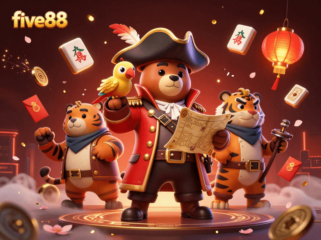 five88 introduces a dynamic casino atmosphere with lively characters and exciting gaming elements.