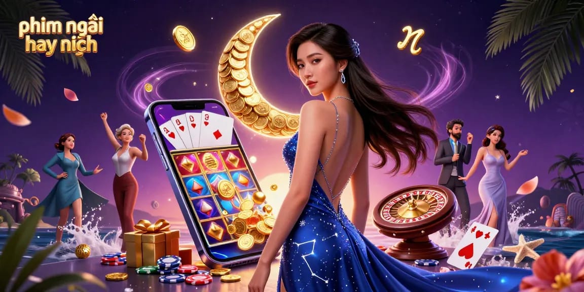 Experience thrilling action with phim mới hay nhất in this vibrant casino scene filled with games.