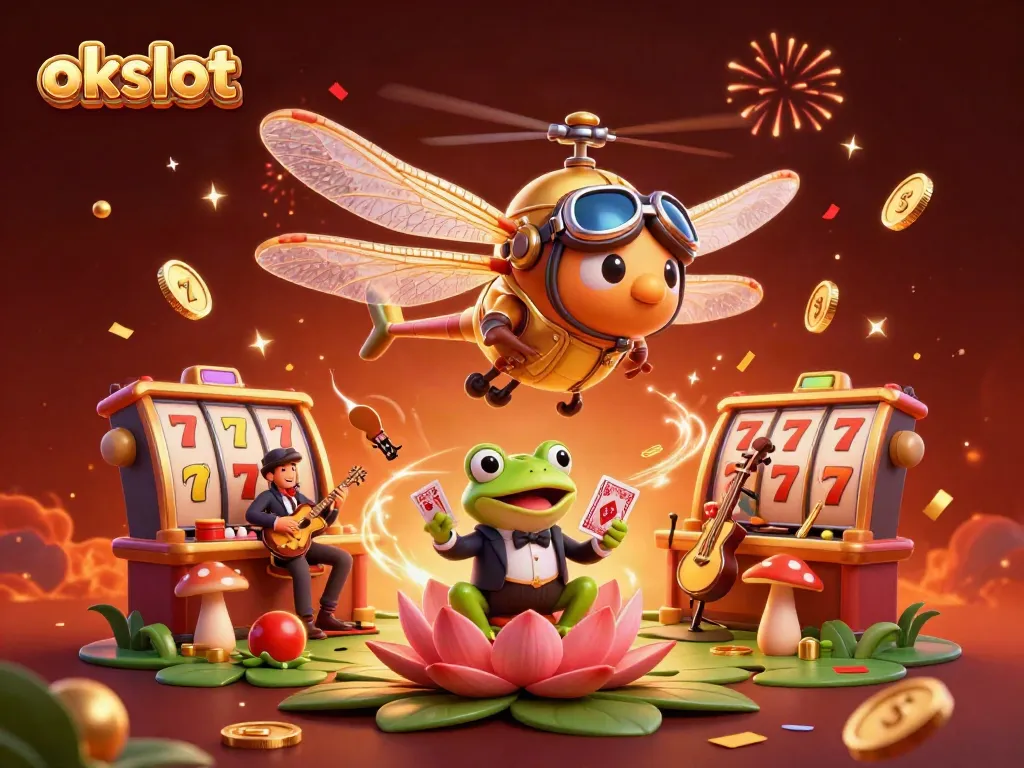 เกมสล็อตออนไลน์ okslot สนุกสนานที่คาสิโนลอยน้ำพร้อมดีลเลอร์