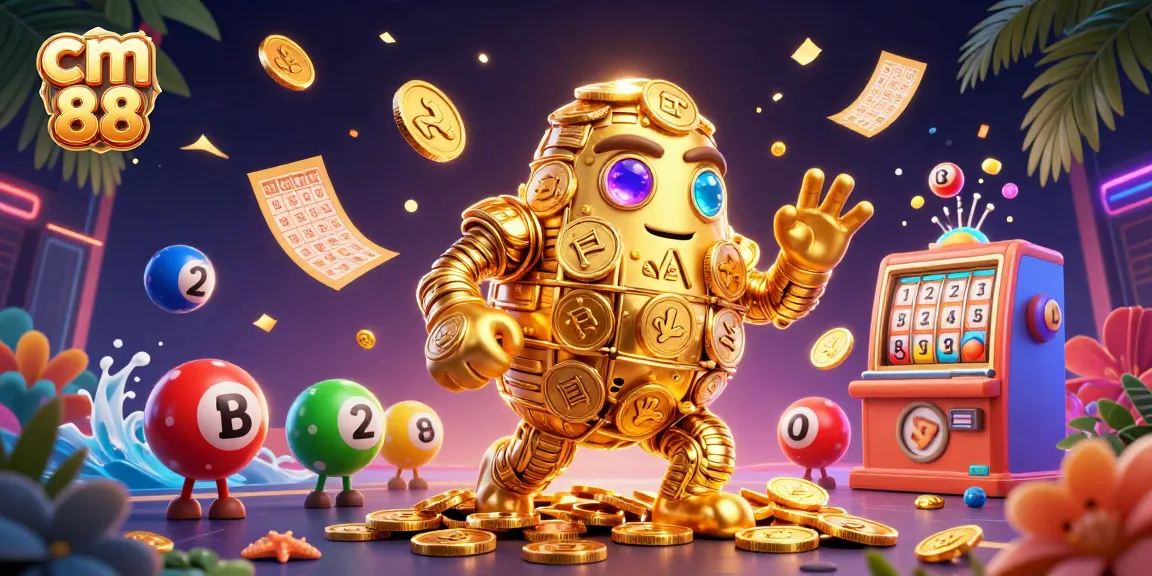 Engage with cm 88 through vibrant gaming elements and a dynamic jackpot theme.