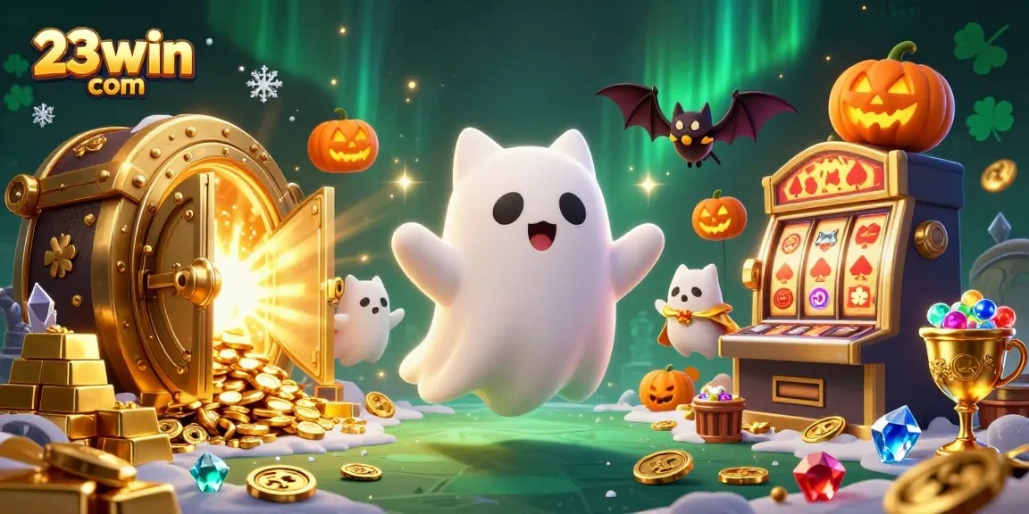 Engage with 23win com's exciting casino adventures featuring ghosts and glowing jackpots!